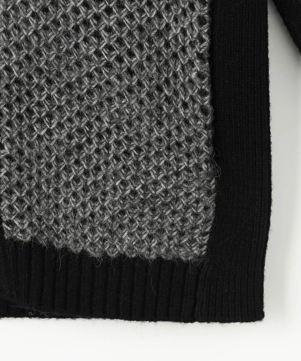 RIELABO】タックステッチドライバーズニット｜プルオーバー｜ニコル