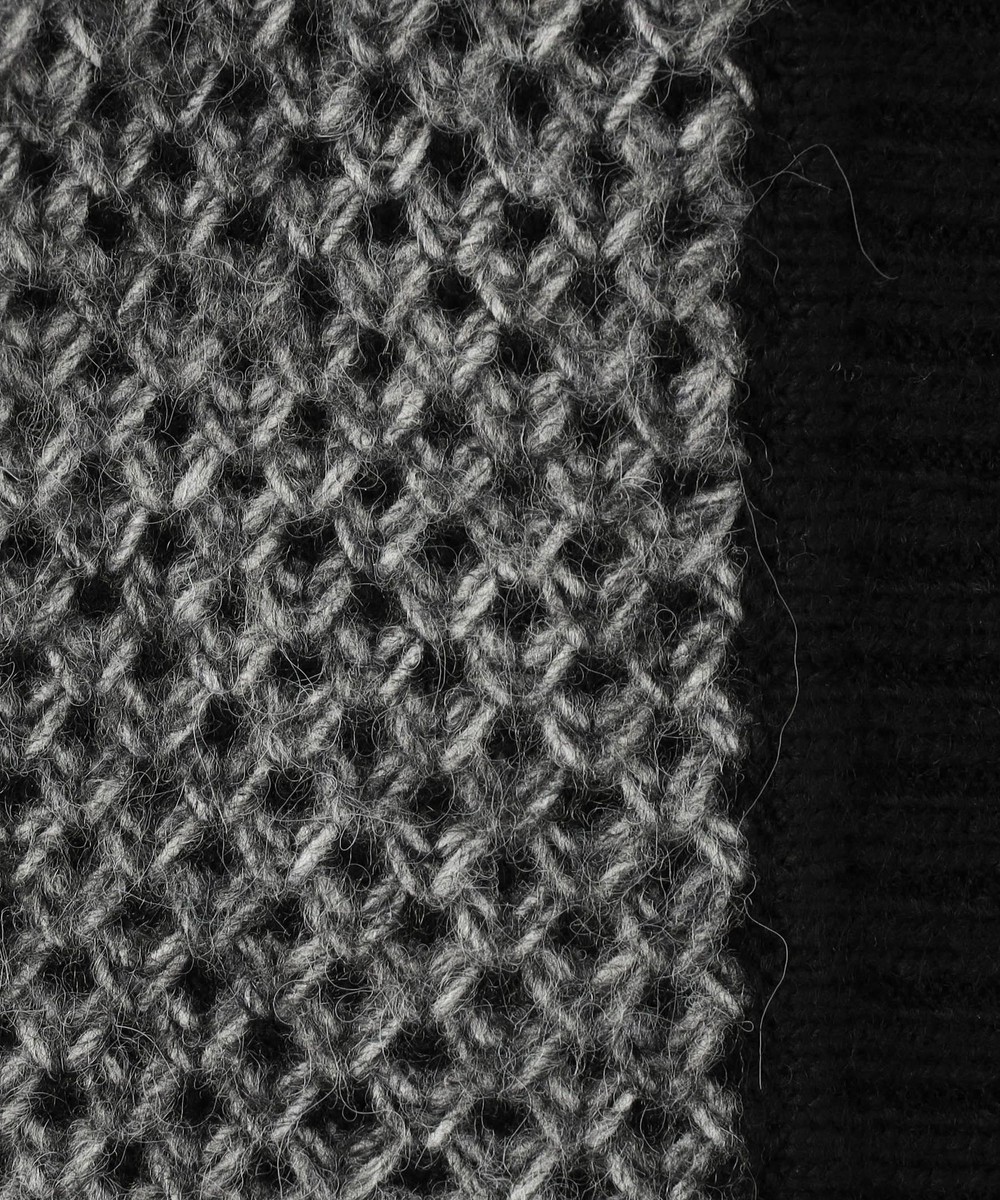 RIELABO】タックステッチドライバーズニット｜プルオーバー｜ニコル