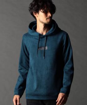 ブラッシュドクロス プルオーバーパーカー