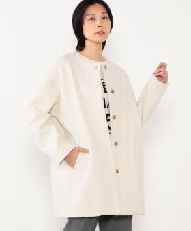 【WALDO】スタンドカラーコクーンコート