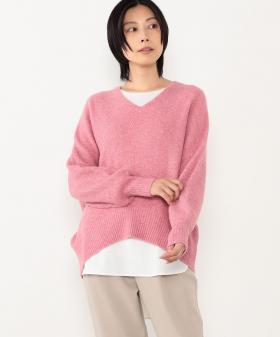 【WALDO】Ｖネックプルオーバーニット