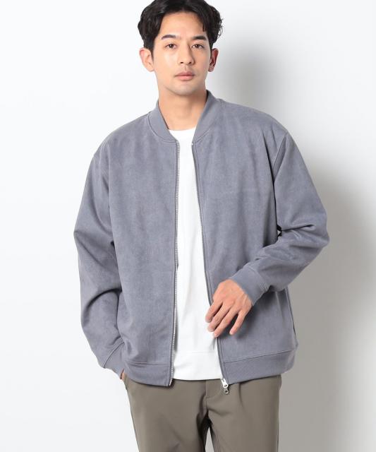 マイクロファイバージップブルゾン