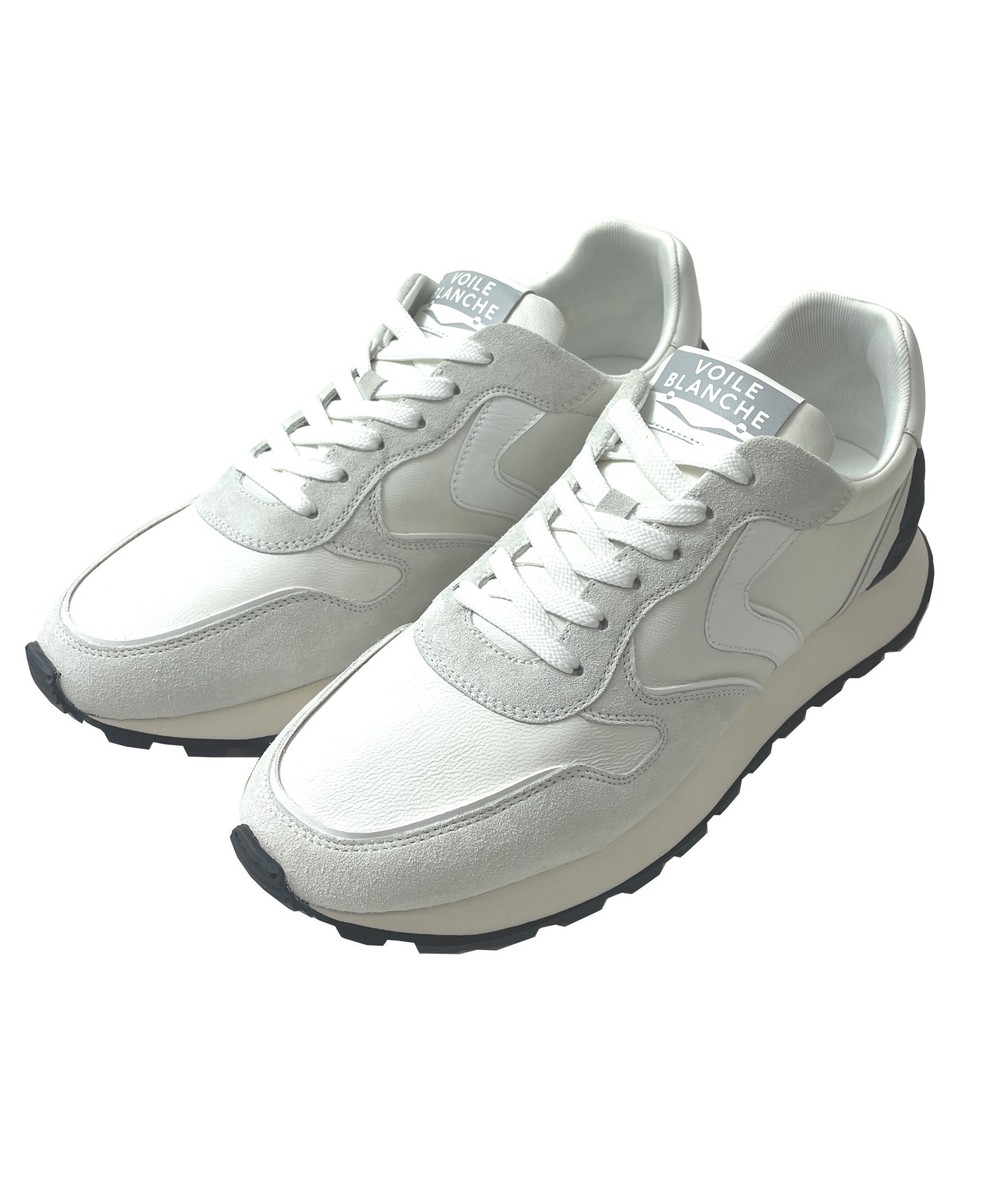 VOILE BLANCHE 別注レザースニーカー