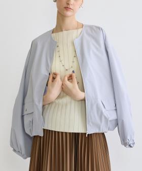 ZIPバルーンブルゾン