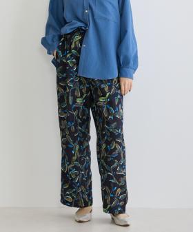 フラワープリントパンツ