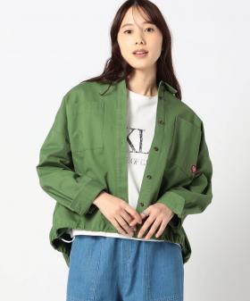 【BROOKLYN OVERALL 】ドロスト仕様　ブルゾンライクシャツ