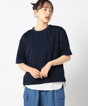 テック素材 半袖カットソー