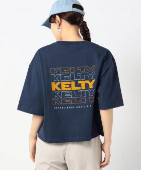 【KELTY別注】バックタイポロゴ　クロップドT