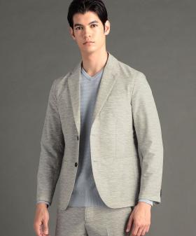 【ex/tra】アクティブ スラブプリント セットアップジャケット