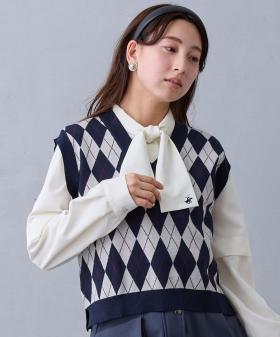 アーガイルベスト