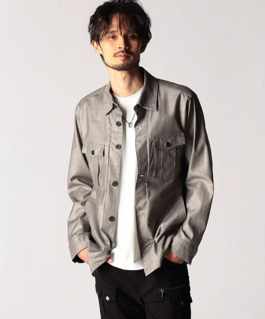 ツイルストレッチCPOシャツブルゾン