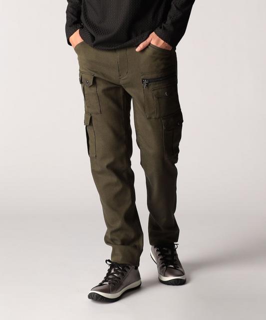 ガムストレッチ デザインカーゴパンツ