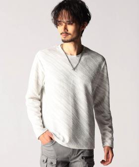 スプレー風ボカシプリントカットソー