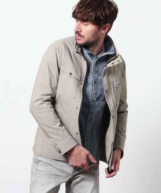 ストレッチツイルブルゾン