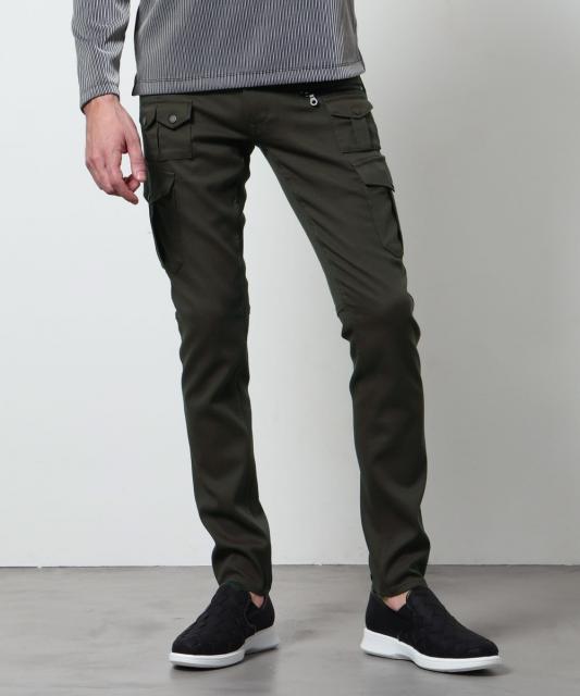 ガムストレッチ多ポケットカーゴ