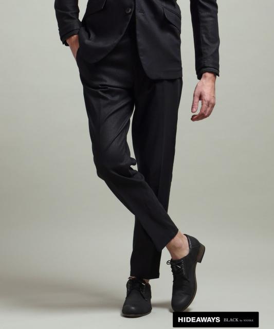 ガムストレッチブライトシャンブレー　イージースラックス