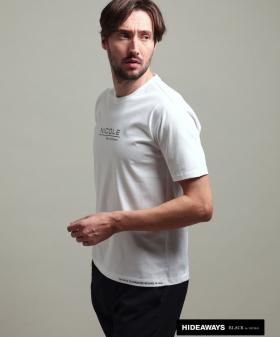【HIDEAWAYS BLACK】激シルケットVネック半袖Ｔシャツ