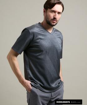 【HIDEAWAYS BLACK】ハイブリットエアジャージー半袖Ｔシャツ