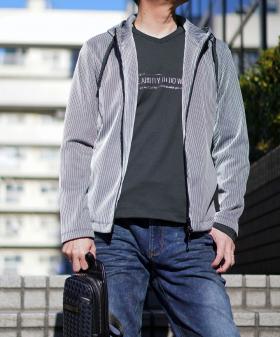 タックボーダーナガソデパーカ