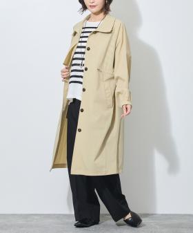 【WALDO】衿端スピンドル入り一重コート