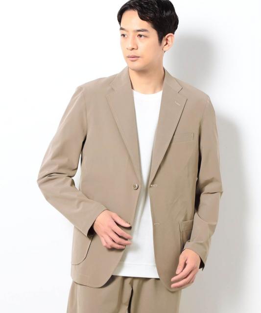 【TIME SALE】ナイロンリップストレッチテーラードジャケット