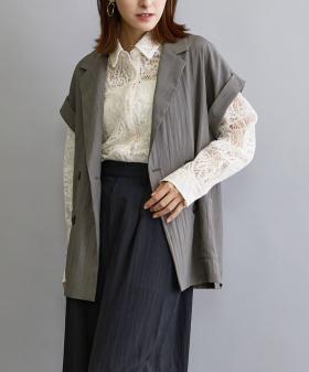 スリーブレスジャケット