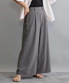 ワイドタックパンツ