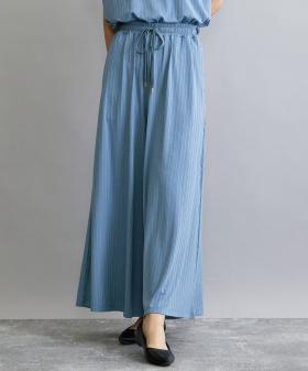 【セットアップ対応】ランダムテレコワイドパンツ