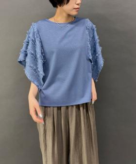 ハンカチヘム半袖Tシャツ