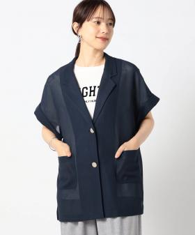 メッシュ半袖ジャケット