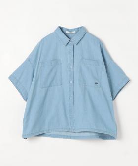 ドロスト付き 半袖シャツ