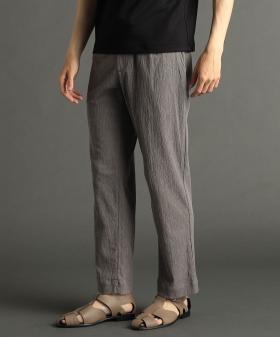 ワッシャートリコット ワイドパンツ