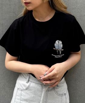 【ZELDA】パッチポケット刺繍Tシャツ