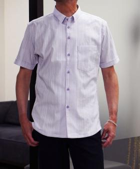 ショートレギュラーカラー５分袖シャツ