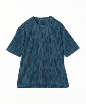 ウェーブタックジャカードクルーネックカットソー