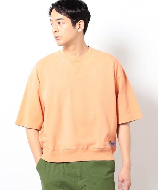 BROOKLYN OVERALL スムースフェード加工Tシャツ