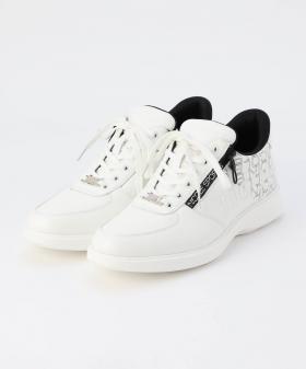 【NICOLE SPORTS】デザインロゴスリップインスニーカー