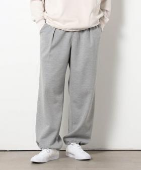 ダンボールニットタックワイドパンツ