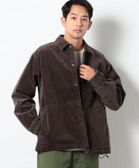 ストレッチコールシャツブルゾン