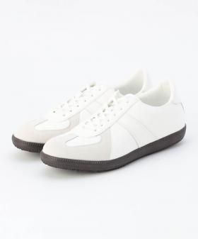 【ex/tra】ジャーマントレーナー レザースニーカー
