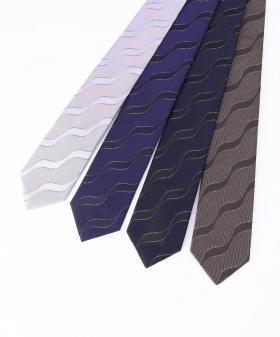 ウェーブジャカード ネクタイ