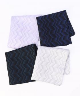 グラデーションシェブロン ポケットチーフ