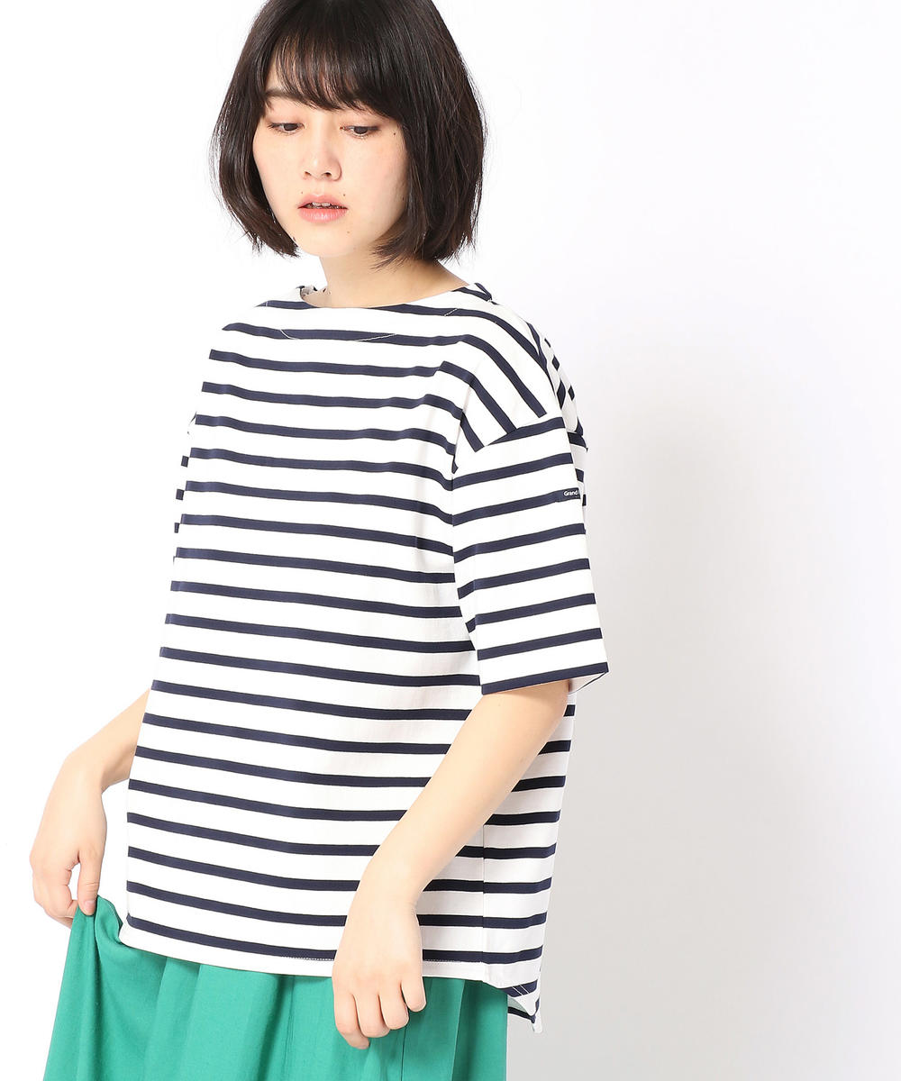 デラヴェボーダー柄半袖tシャツ tシャツ ニコル公式通販サイト Nicole Online Shop デラヴェボーダー柄半袖tシャツ tシャツ ニコル公式通販サイト Nicole Online Shop