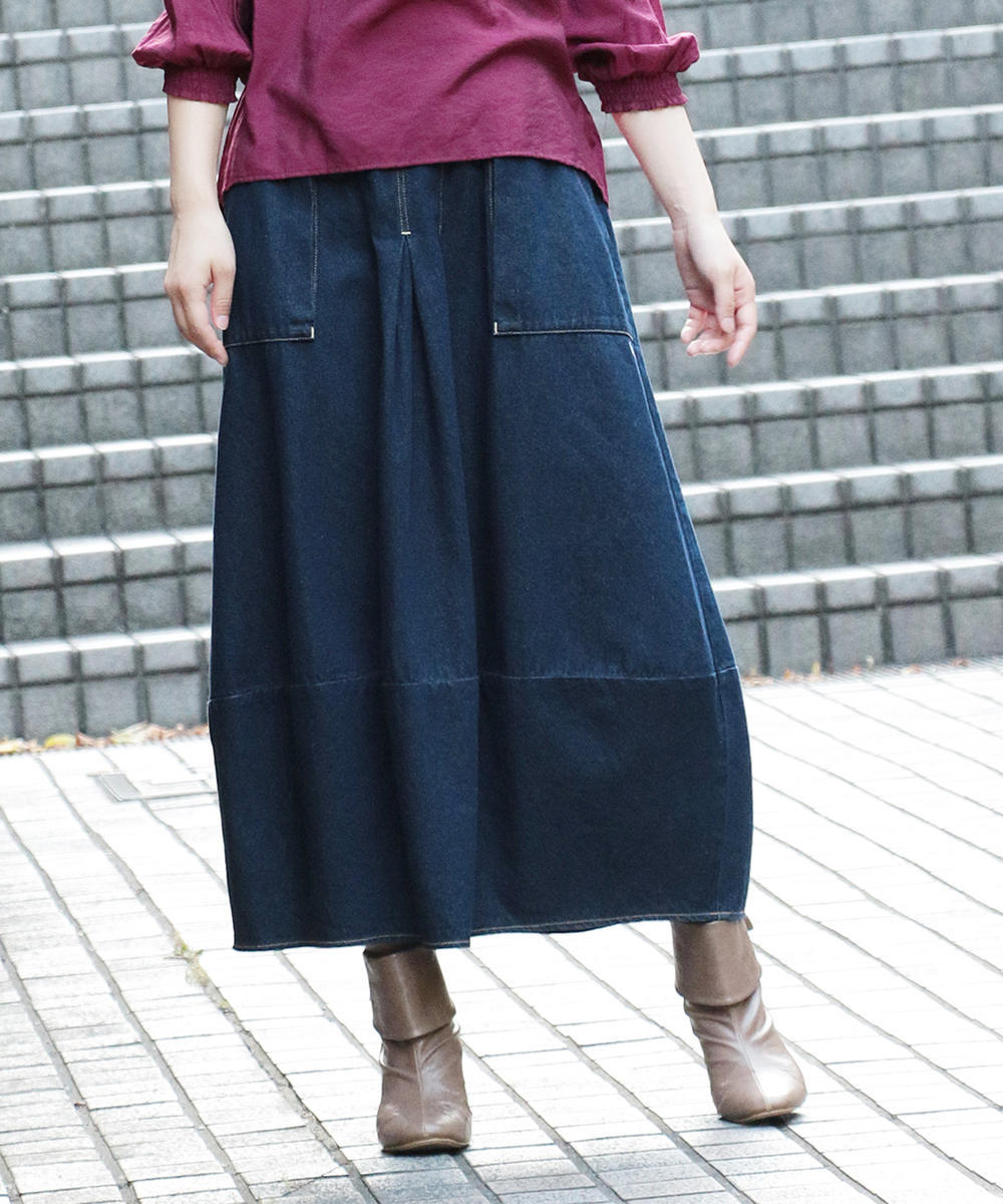 バルーンデニムスカート その他スカート ニコル公式通販サイト Nicole Online Shop バルーンデニムスカート その他スカート ニコル公式通販サイト Nicole Online Shop