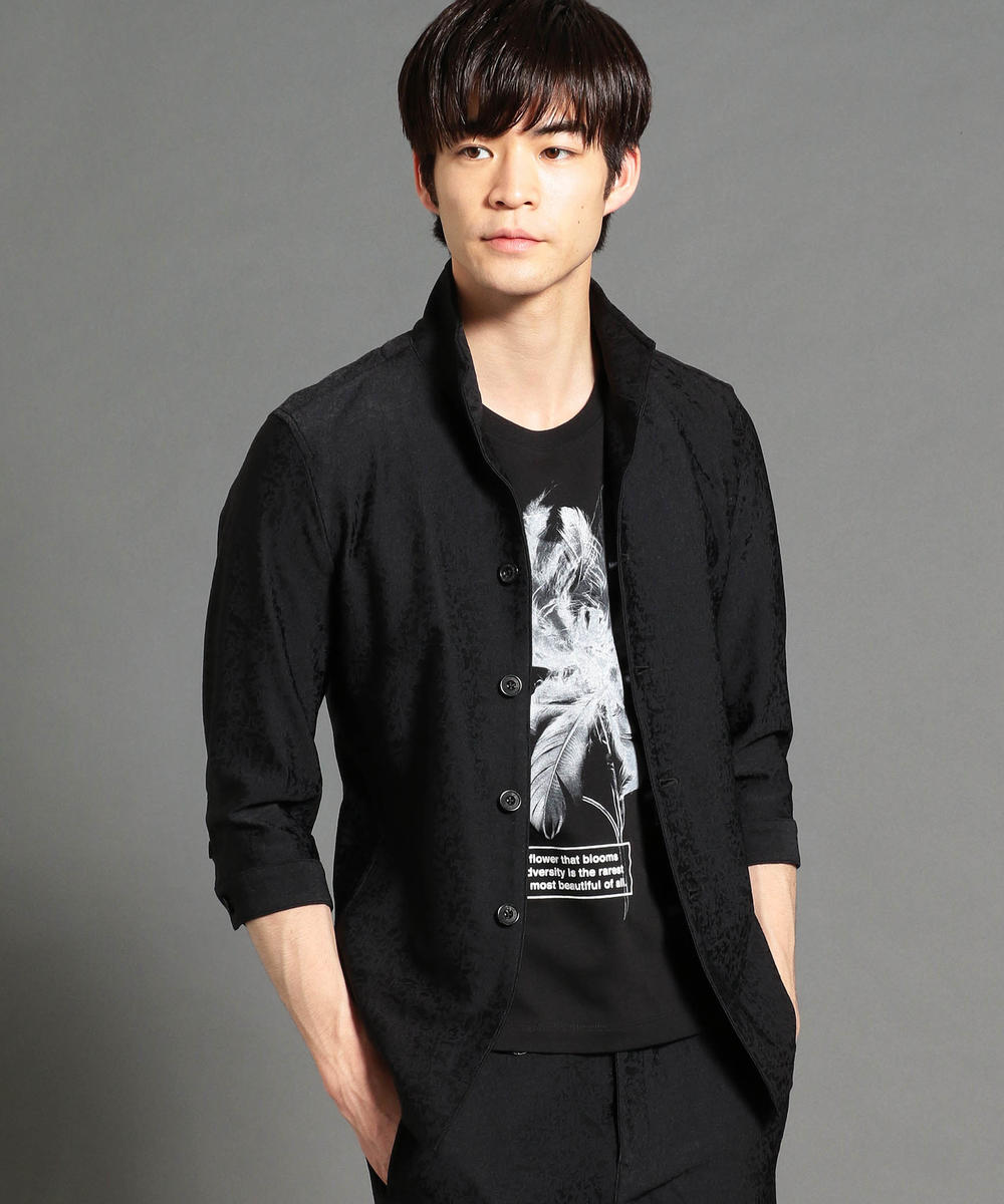 ストレッチ7分袖イタリアンカラージャケット ジャケット ブルゾン ニコル公式通販サイト Nicole Online Shop ストレッチ7分袖イタリアンカラージャケット ジャケット ブルゾン ニコル公式通販サイト Nicole Online Shop