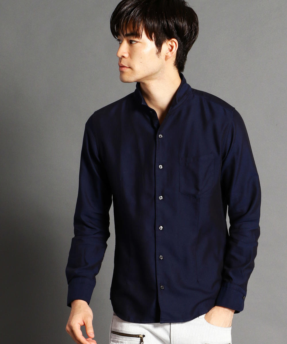 イタリアンカラー長袖シャツ シャツ ブラウス ニコル公式通販サイト Nicole Online Shop イタリアンカラー長袖シャツ シャツ ブラウス ニコル公式通販サイト Nicole Online Shop