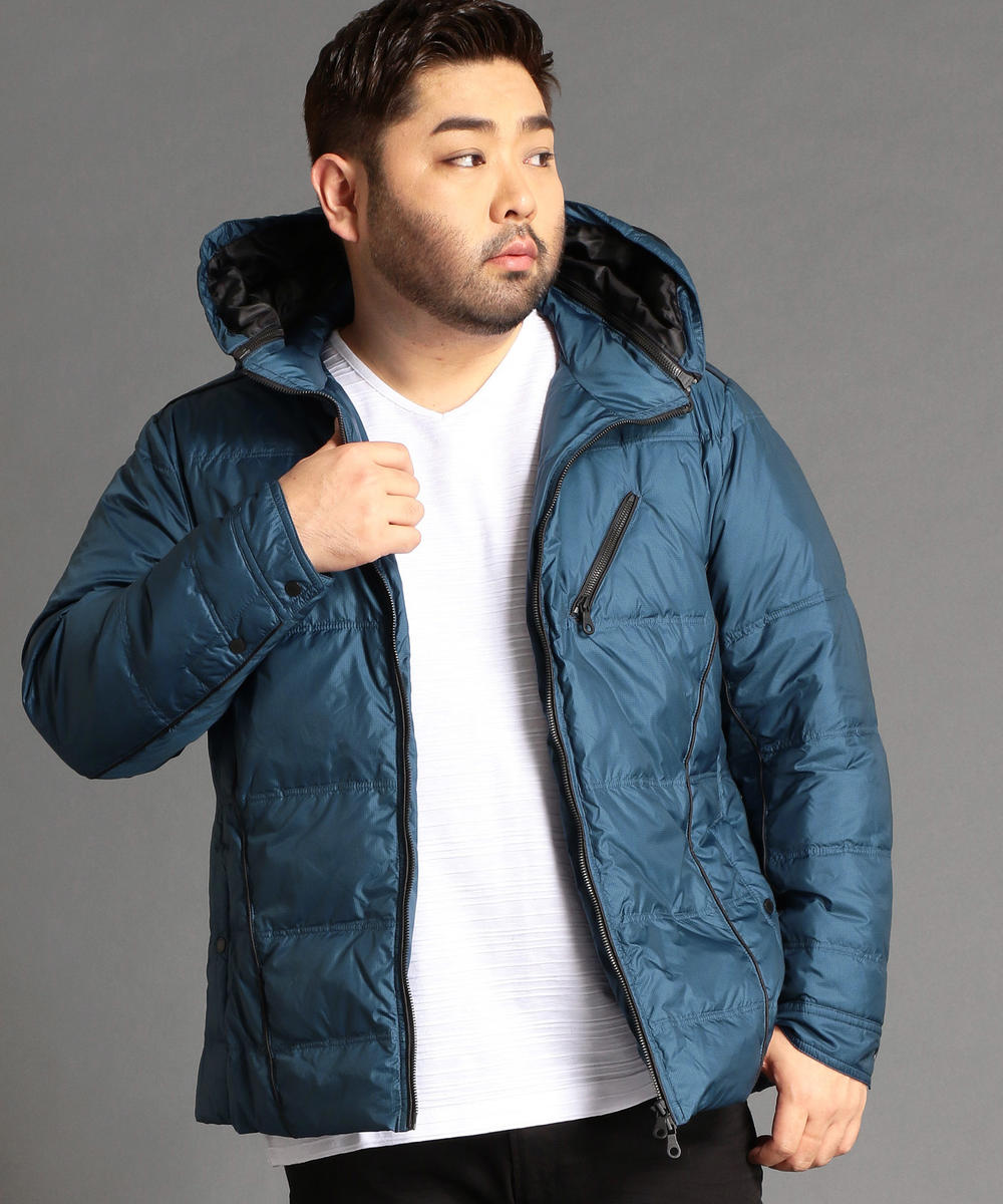 大きいサイズ 切り替えダウンジャケット ダウン 中綿 ニコル公式通販サイト Nicole Online Shop