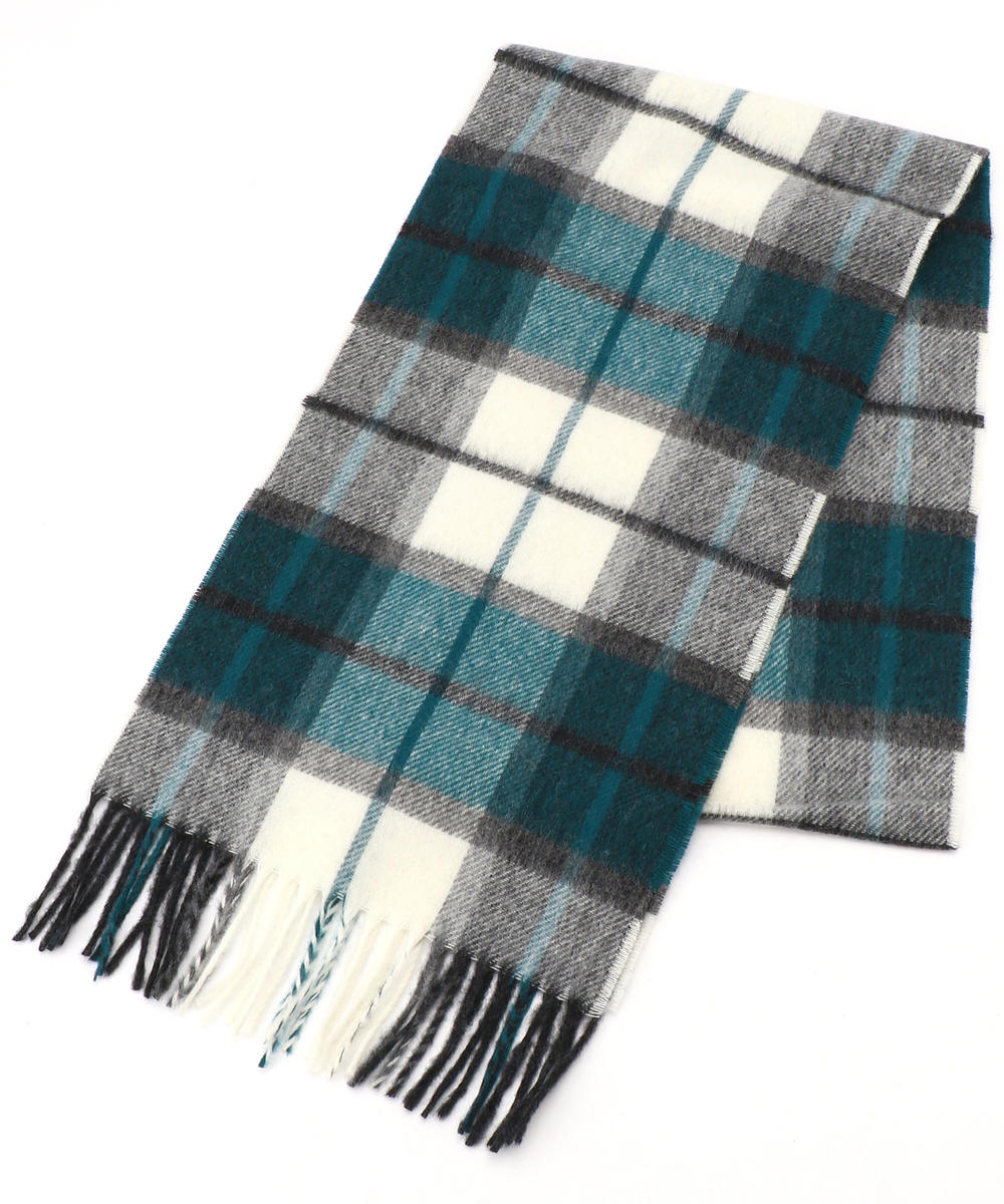 再値下げ Moonチェック柄マフラー ストール マフラー ニコル公式通販サイト Nicole Online Shop