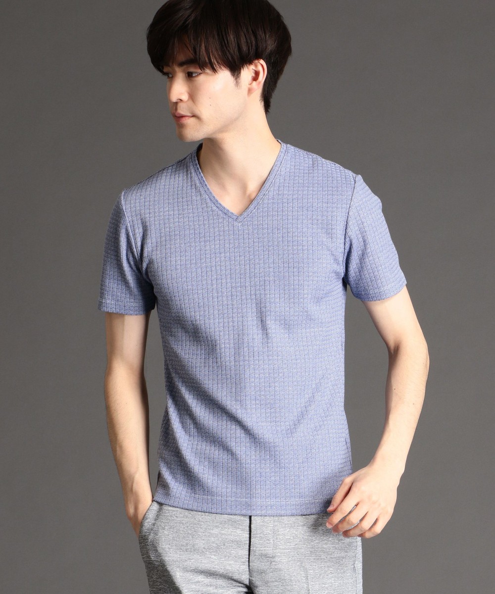 ブロックリンクスｖネックｔシャツ ｔシャツ ニコル公式通販サイト Nicole Online Shop