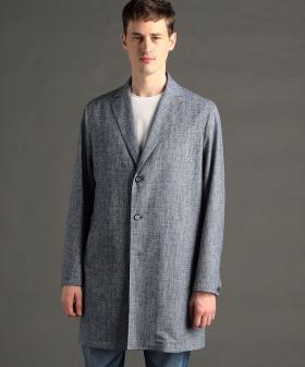 メランジドッツ チェスターコート
